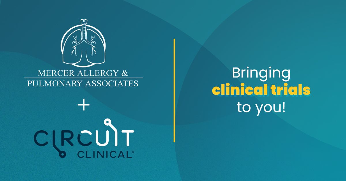 Circuit Clinical and Mercer Allergy & Pulmonary Associates Forge New Community-Based Research Partnership